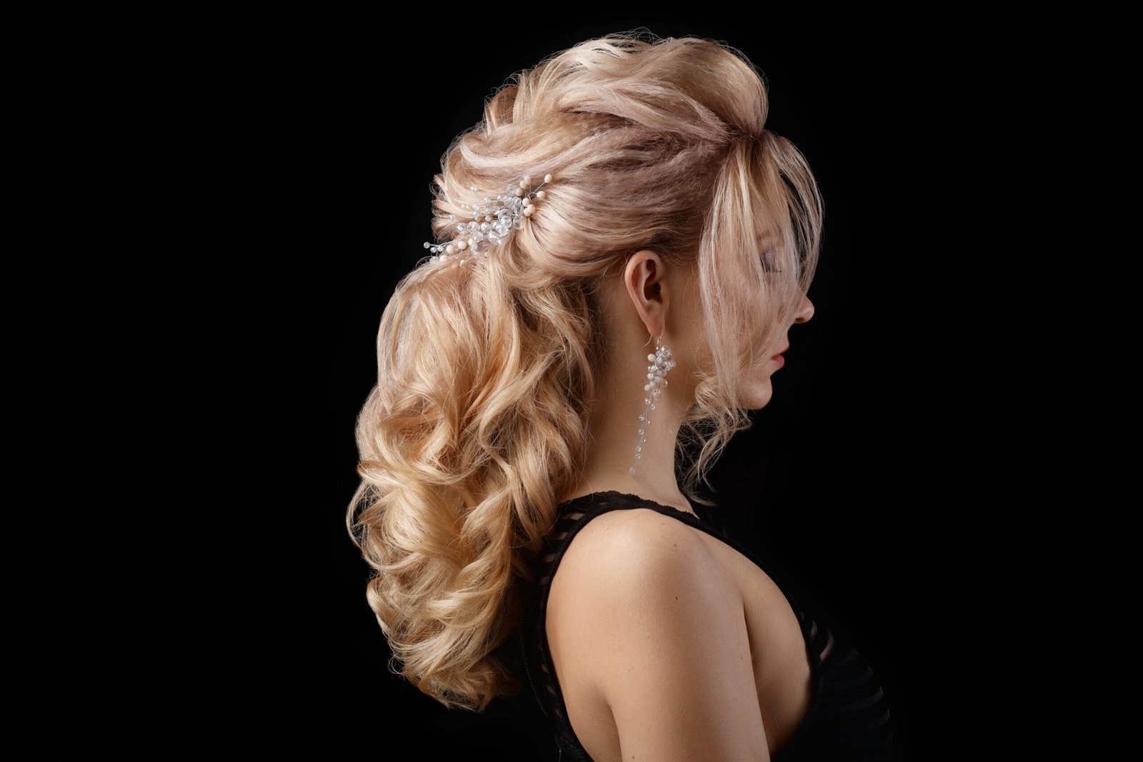 Charming Lady Has Nice Hairdo Scaled